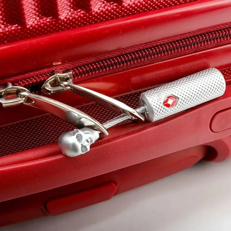 Cadenas Tsa Valise Tête-de-Mort | Protection Voyage Stylée