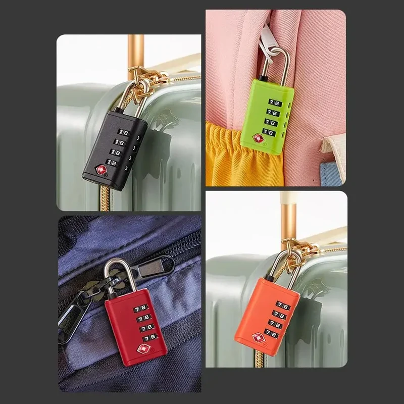 Cadenas Tsa 4 Chiffres | Sécurité Bagages Homologuée