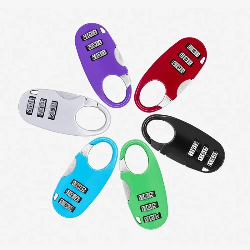 Cadenas Bagage Avion | Code 3 Chiffres Zinc