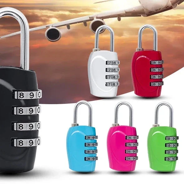 Cadenas à Code 4 Chiffres | Alliage Robuste et Compact