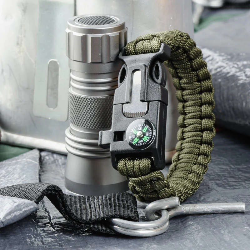 Bracelet de Survie Multifonction | Outils Tactiques pour Urgence