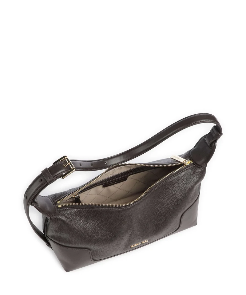 Michael Kors Teddi Medium Sac porté épaule chocolate