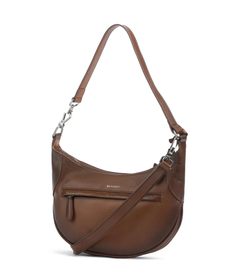 Burkely Ledger Sac porté épaule cognac