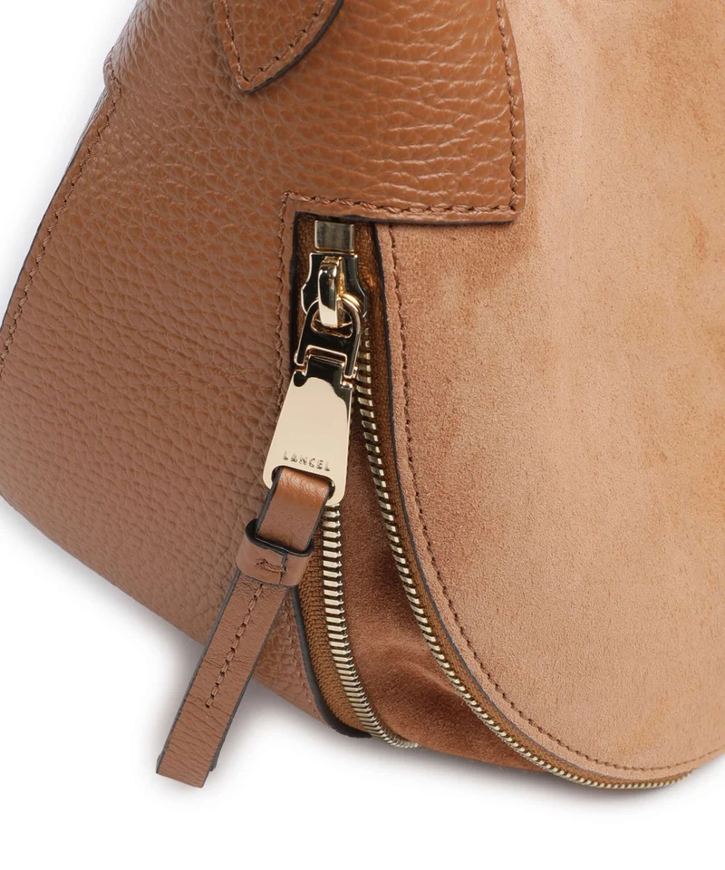Lancel Origami S Sac fourre-tout camel