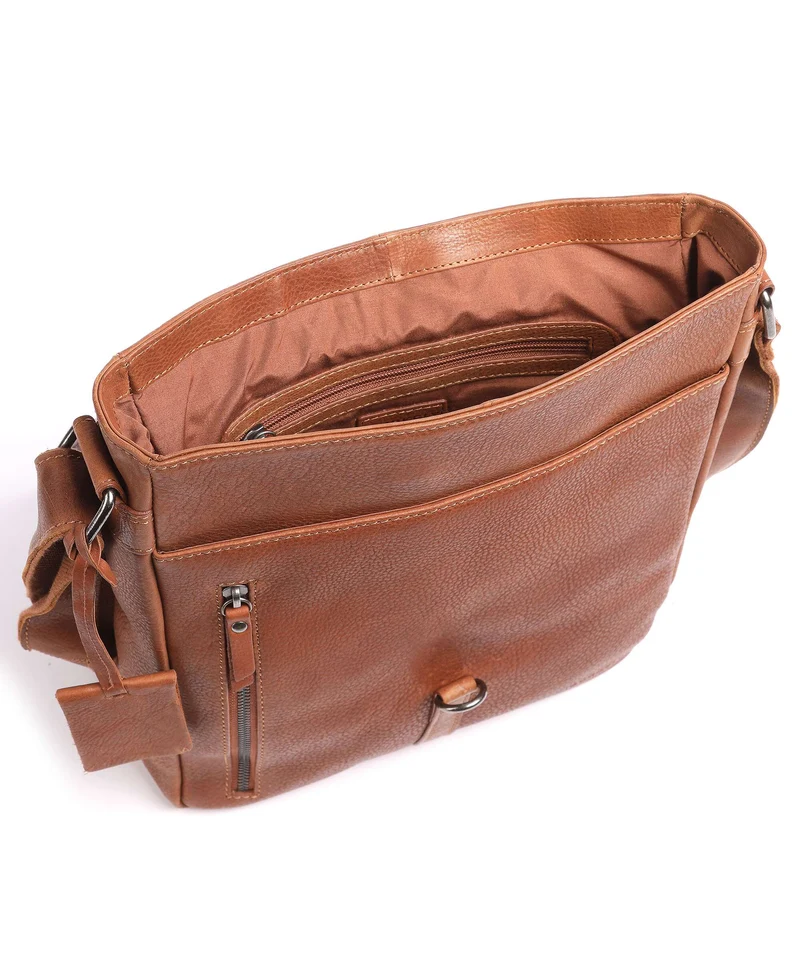 Burkely Antique Avery Sac porté épaule cognac