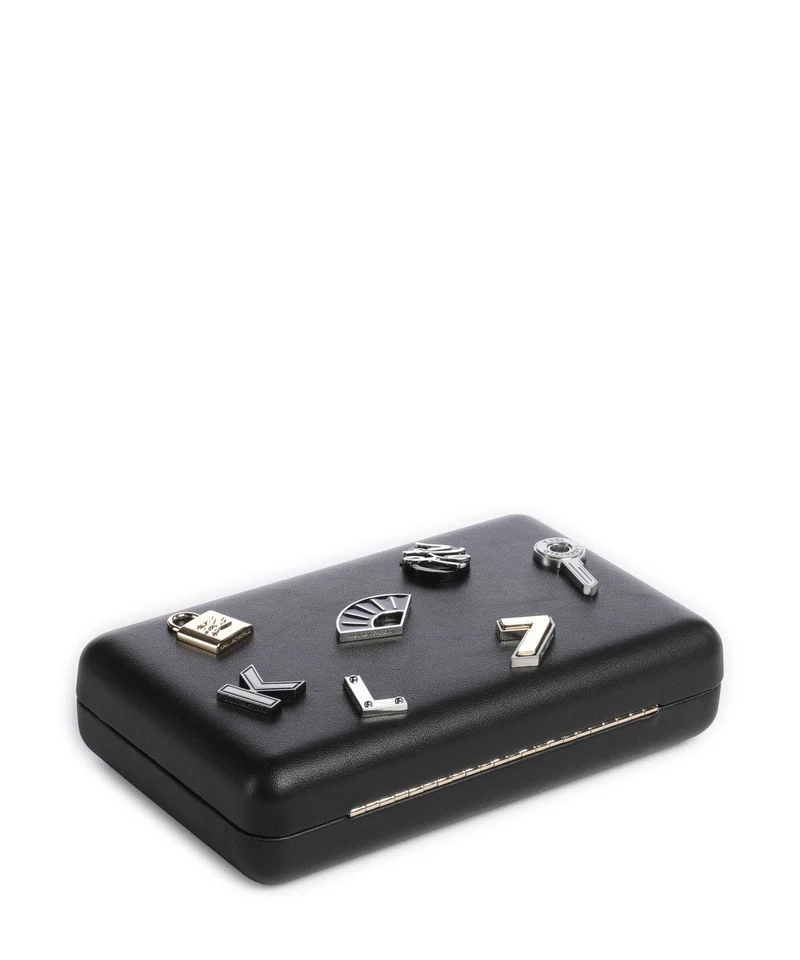 Karl Lagerfeld K/Soiree Pochette black nickel