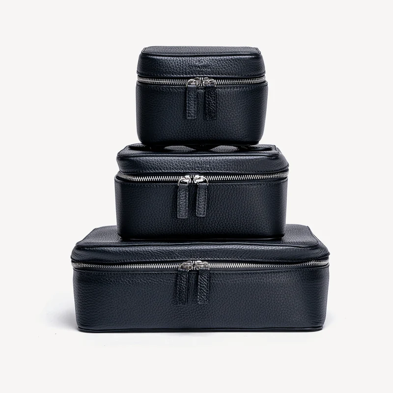 Trousse de toilette moyenne - Noire