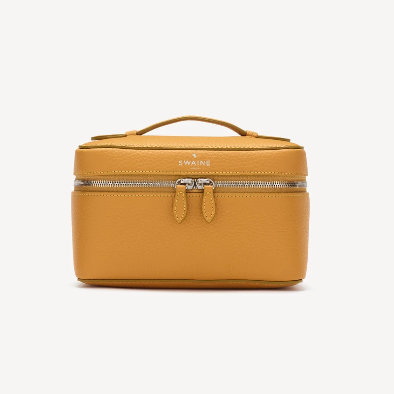 Trousse de toilette moyenne - Moutarde