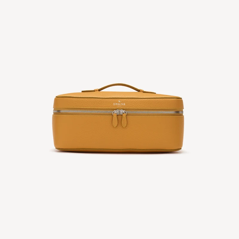 Grande trousse de toilette - Moutarde