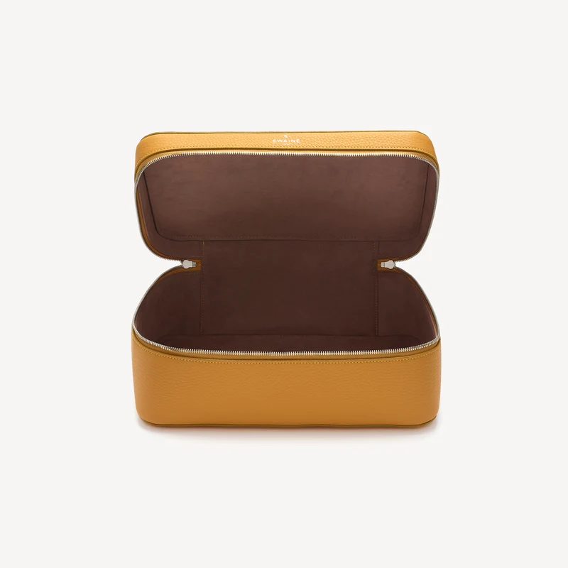 Grande trousse de toilette - Moutarde