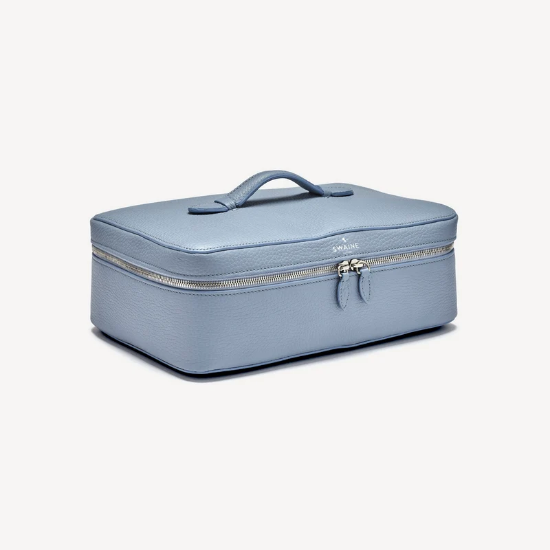 Grande trousse de toilette - Gris tourterelle