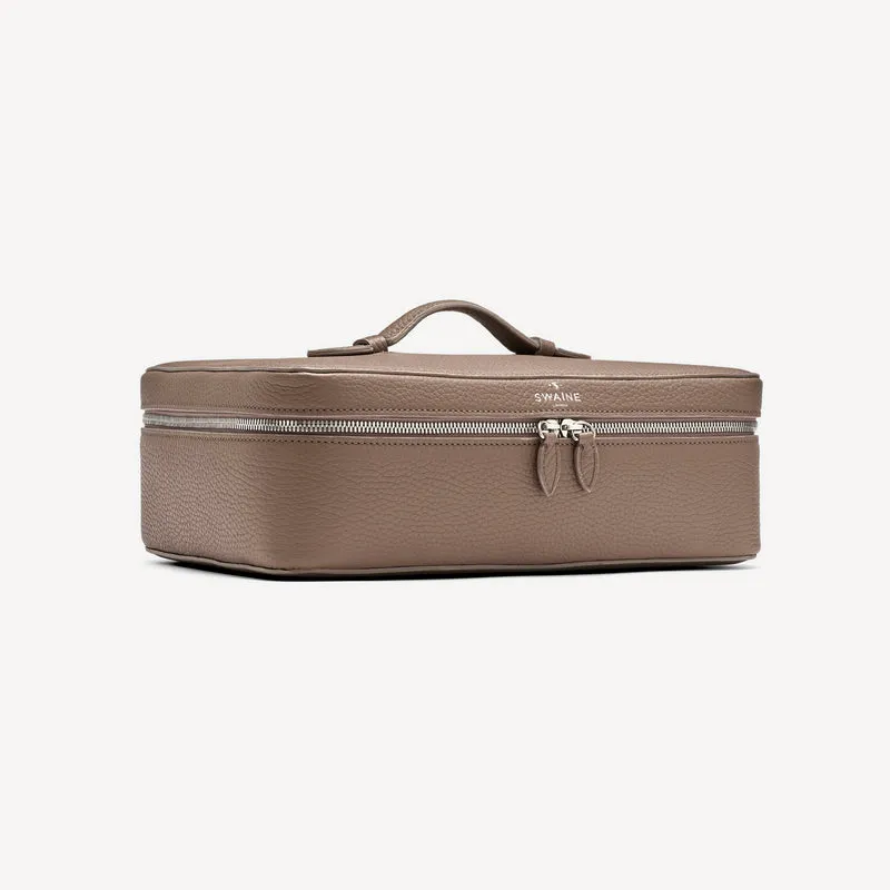 Grande trousse de toilette - Taupe
