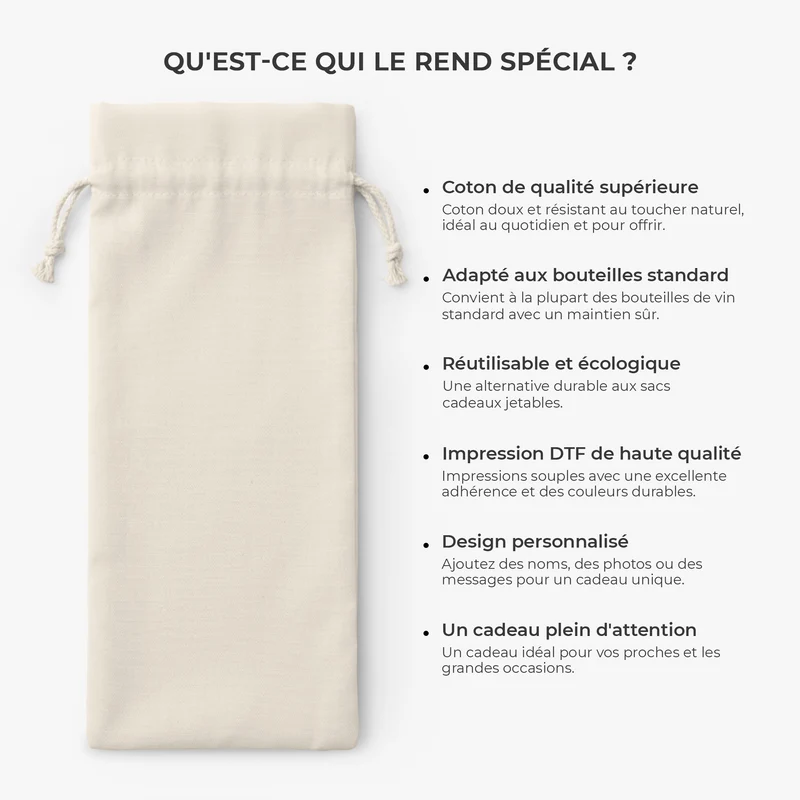 Jour Des Morts - Sac Bouteille De Vin Personnalisable