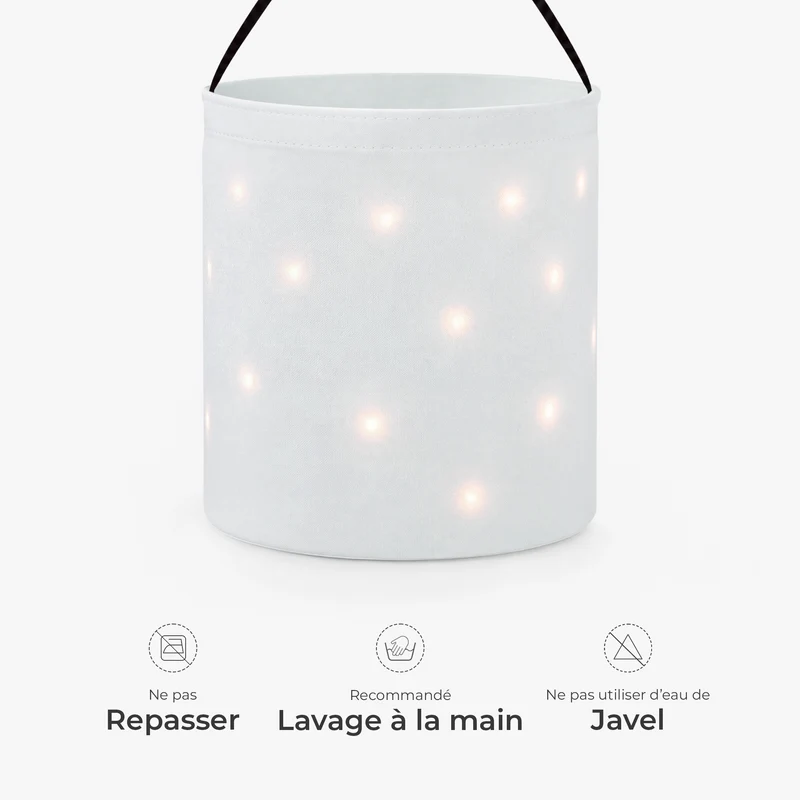 Cadeau Pour Enfant - Seau Bonbons Halloween Personnalisable LED