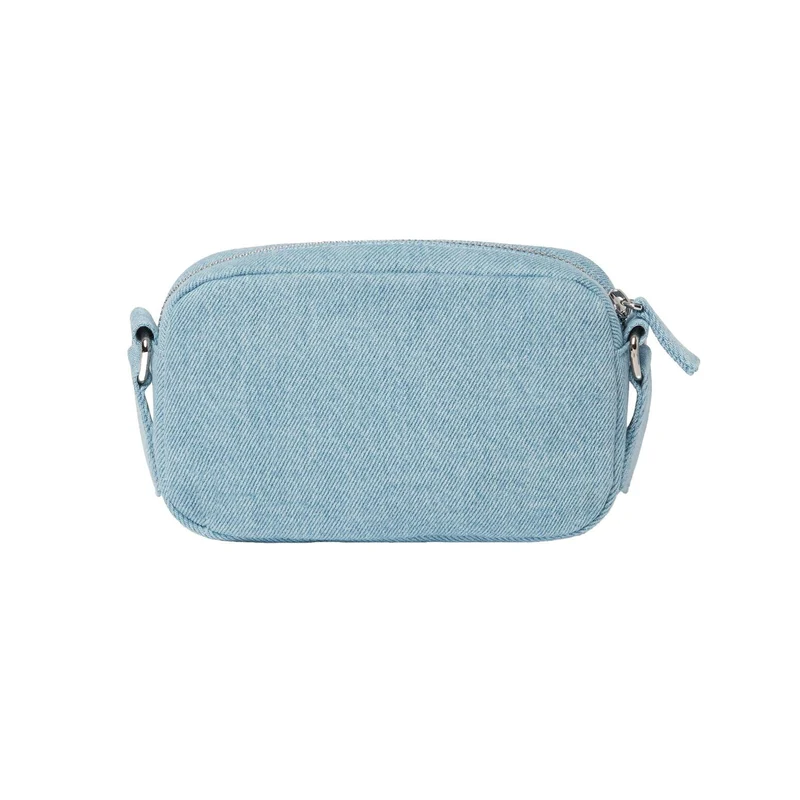 Borsa a Tracolla in Denim con Motivo Stelle