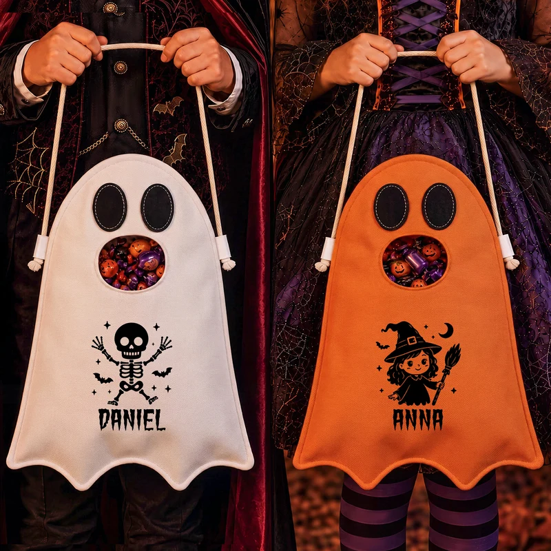 Cadeau Halloween Pour Enfant - Sac Pour Halloween Personnalisé
