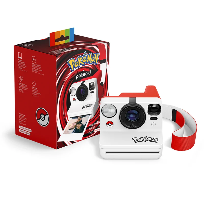 Polaroid Now Appareil i-Type Génération 3 (Édition Pokemon Pokeball)