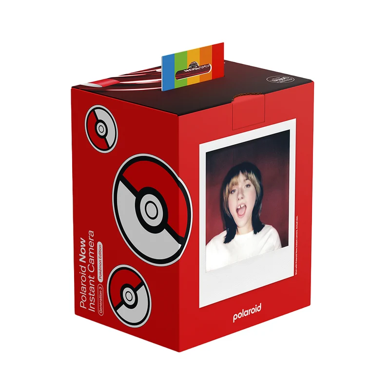 Polaroid Now Appareil i-Type Génération 3 (Édition Pokemon Pokeball)