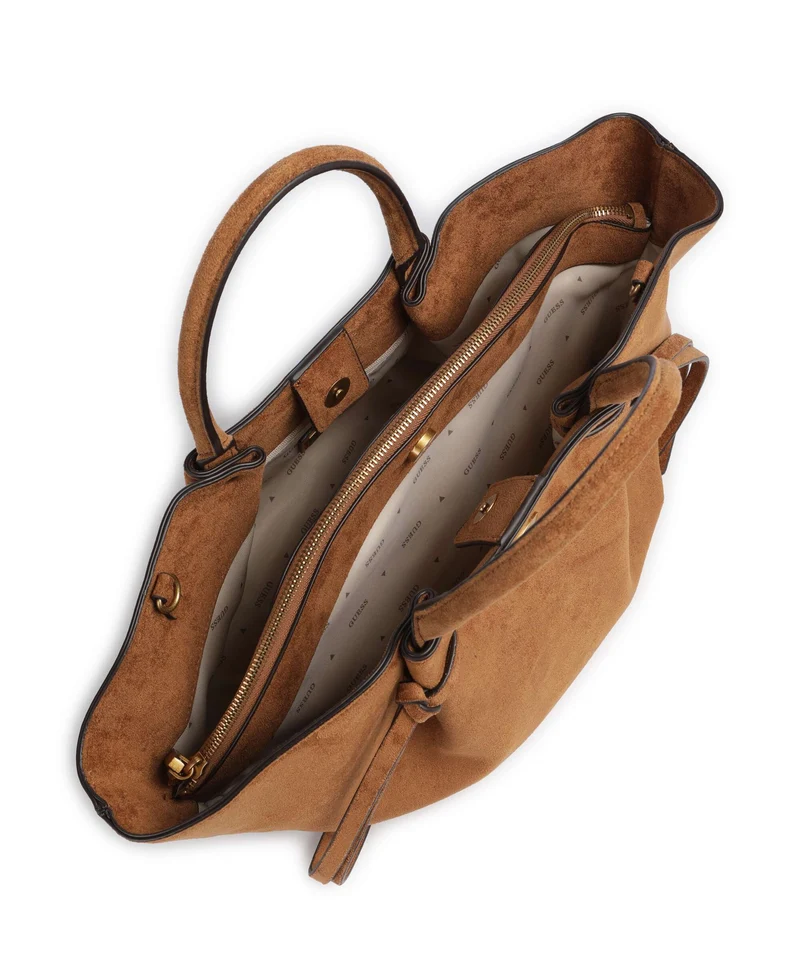 Guess Allegra Girlfriend Sac à main cognac
