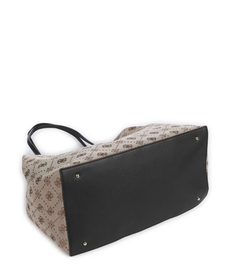 Guess Victtoria Large Cabas latte logo/black
