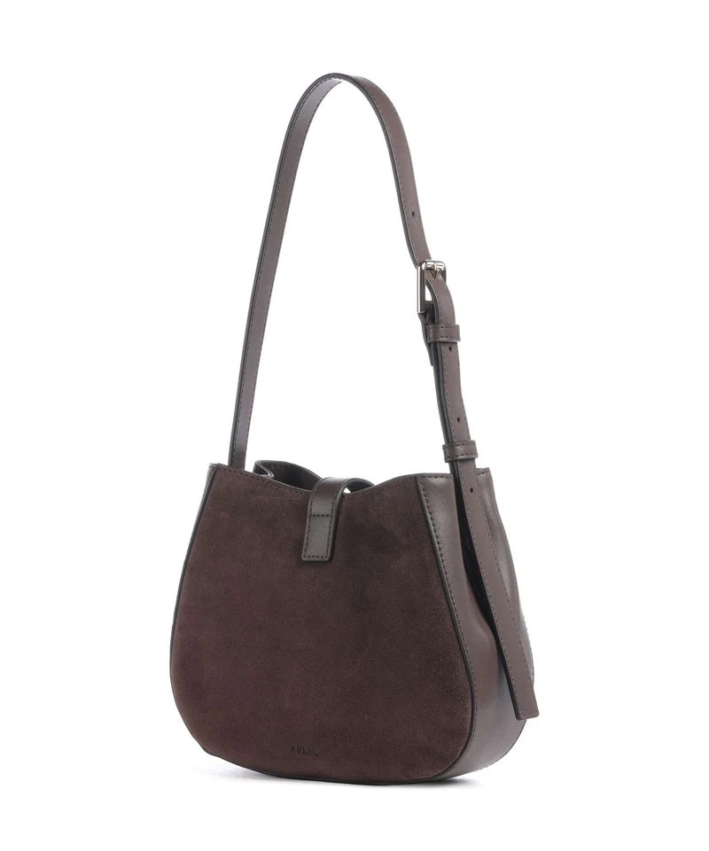 Furla Dora Mini Sac porté épaule toni cioccolato