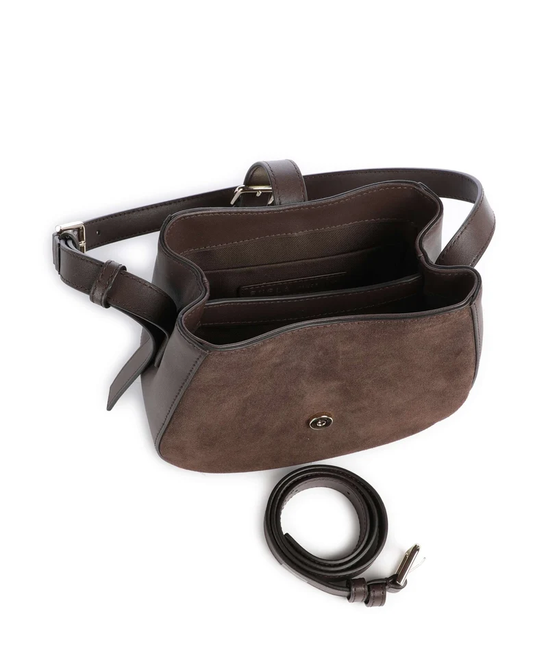 Furla Dora Mini Sac porté épaule toni cioccolato