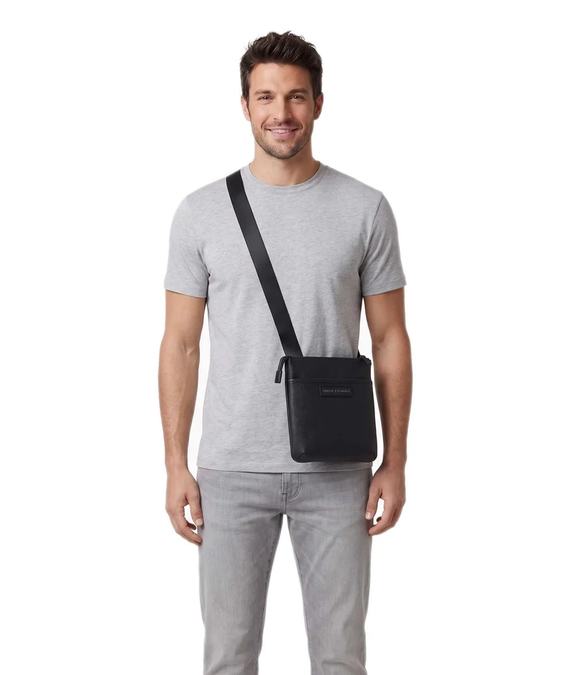 Armani Exchange Thiago Sac bandoulière black