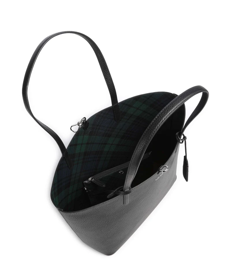 Lauren Ralph Lauren Medium Cabas black watch tartan