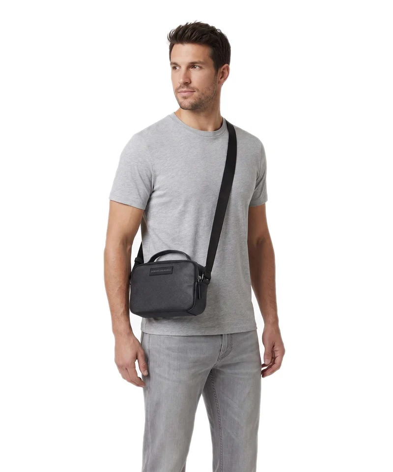 Armani Exchange Thiago Sac bandoulière black