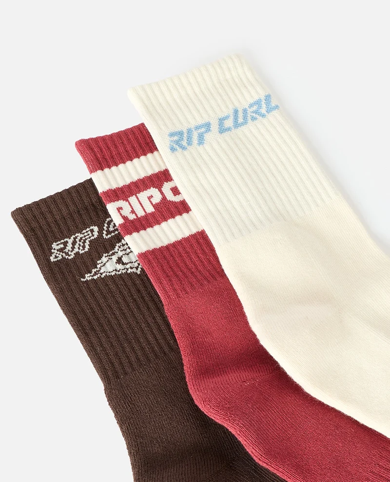 Icons Of Surf 3-Pack Socks