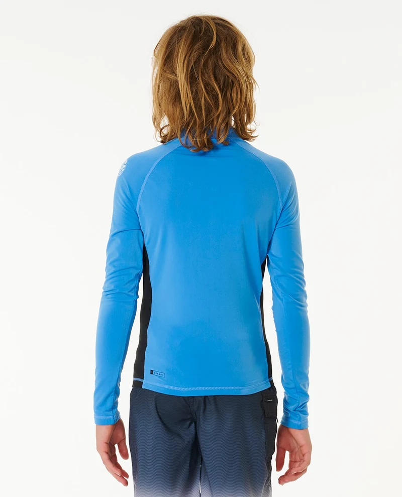 Icons UV Brushed Long Sleeve Rash Vest - Kids