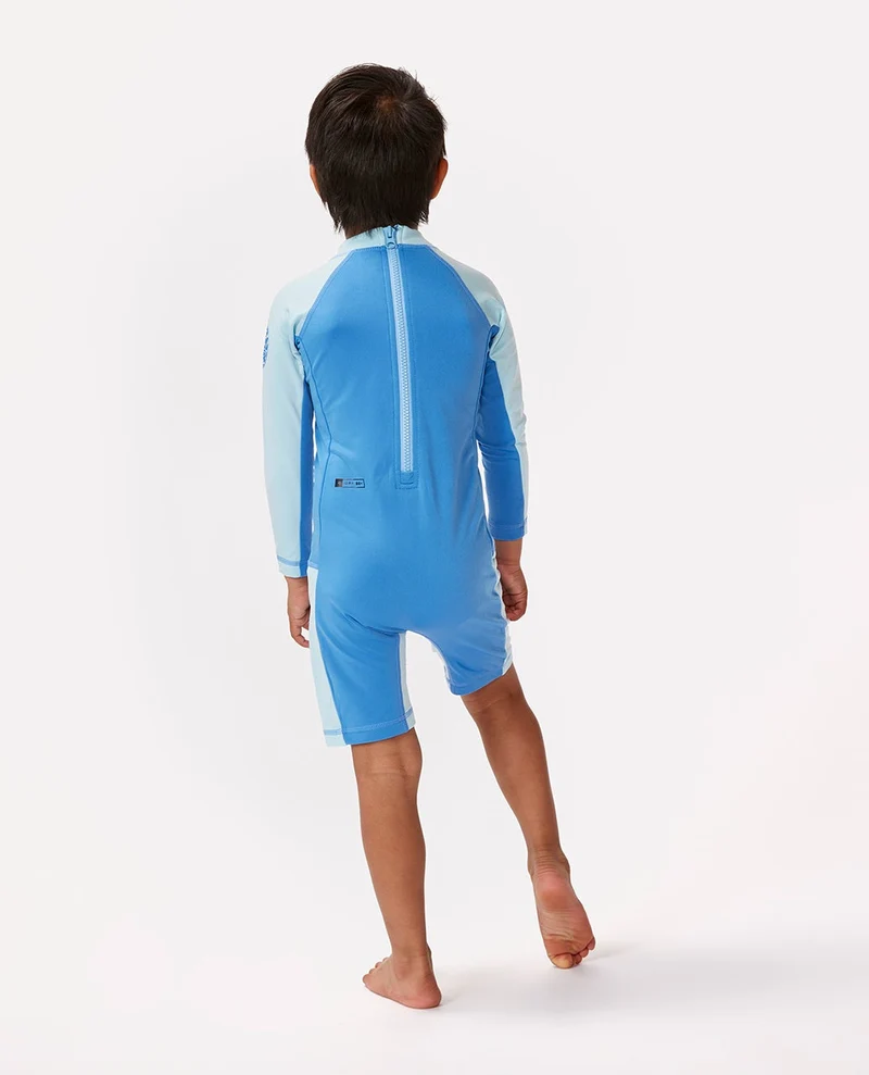 Icons UV Brushed Long Sleeve Spring Rash Vest - Kids