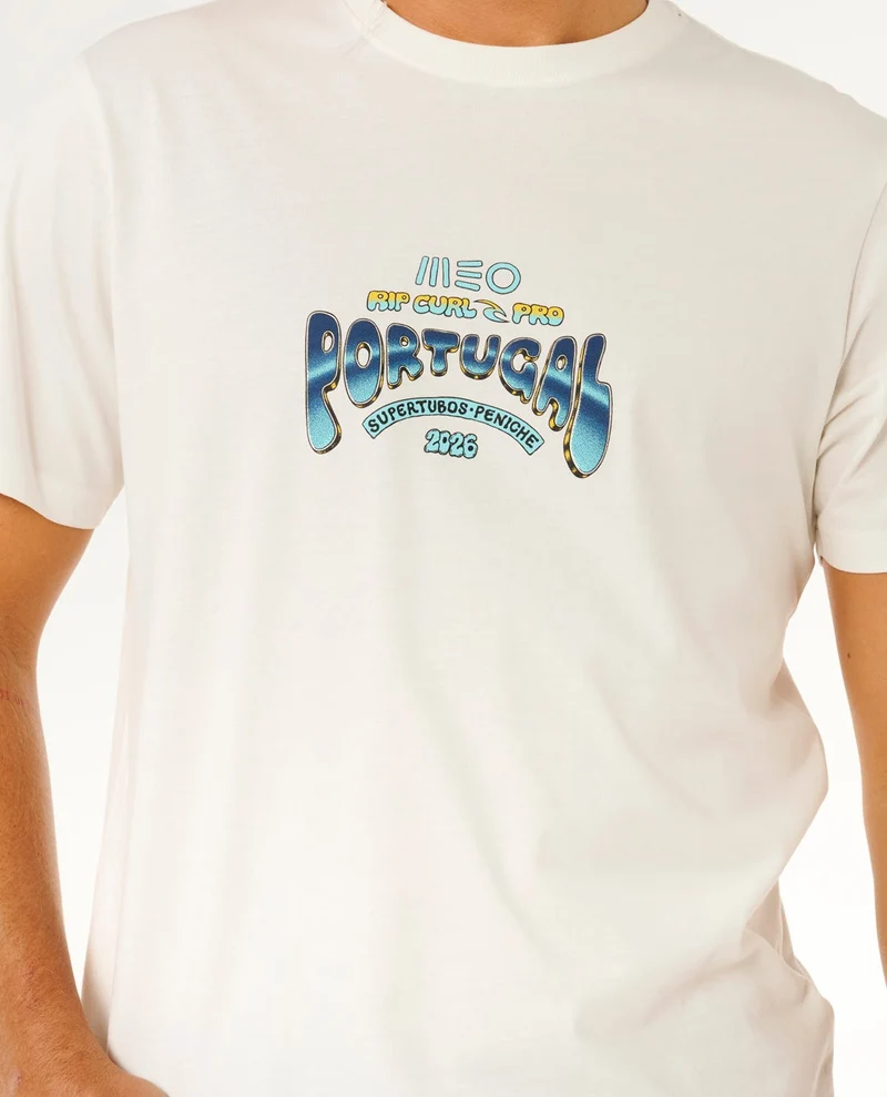 Meo Peniche Pro 2026 Logo Relaxed Tee