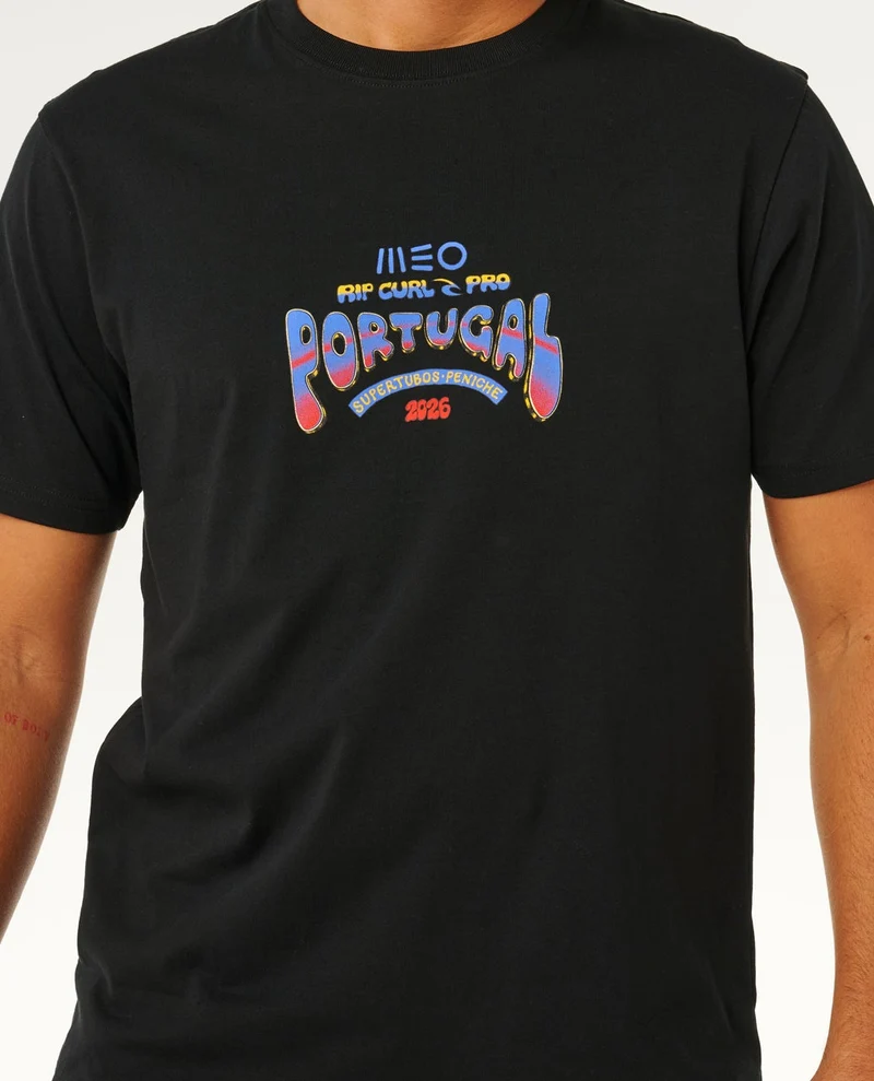 Meo Peniche Pro 2026 Logo Relaxed Tee