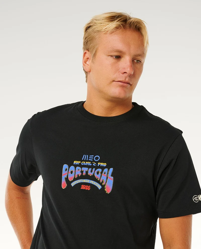 Meo Peniche Pro 2026 Logo Relaxed Tee