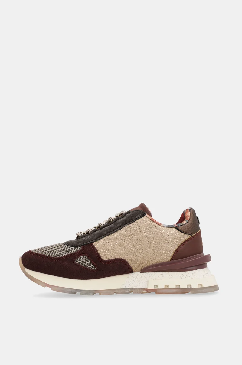 Baskets bordeaux Blossom