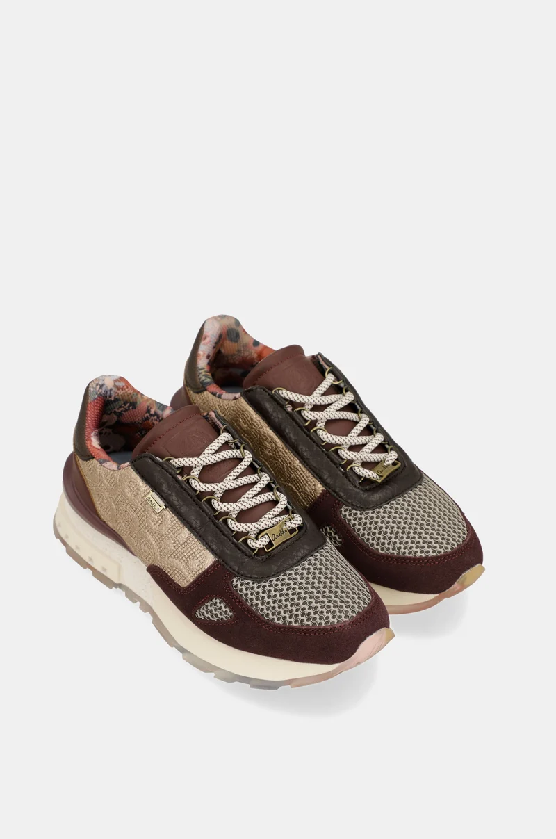 Baskets bordeaux Blossom