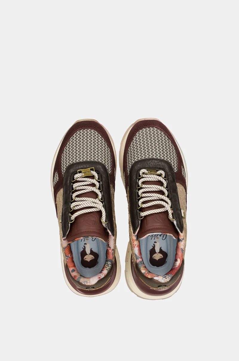 Baskets bordeaux Blossom