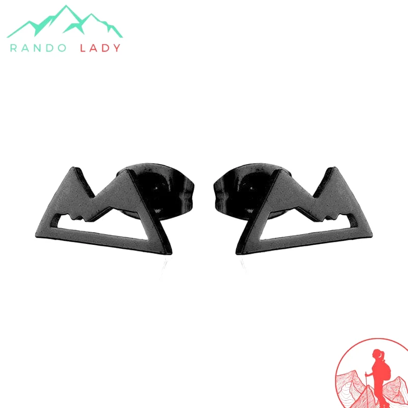 Boucle d'Oreille Montagne pour Randonneuse