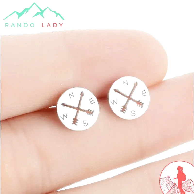 Boucle d'Oreille Montagne pour Randonneuse
