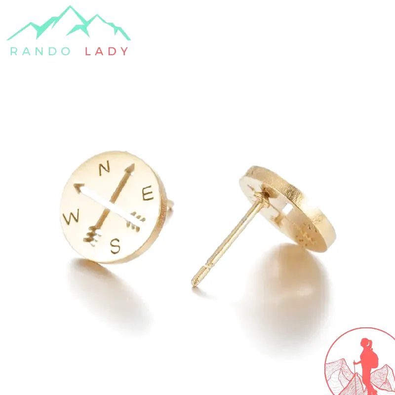 Boucle d'Oreille Montagne pour Randonneuse