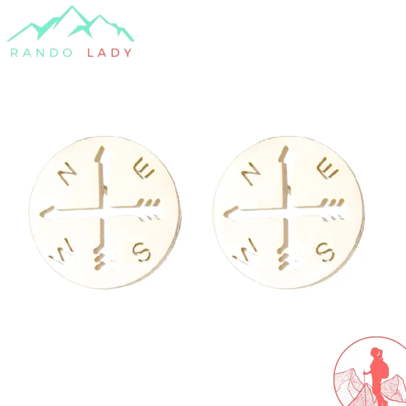 Boucle d'Oreille Montagne pour Randonneuse