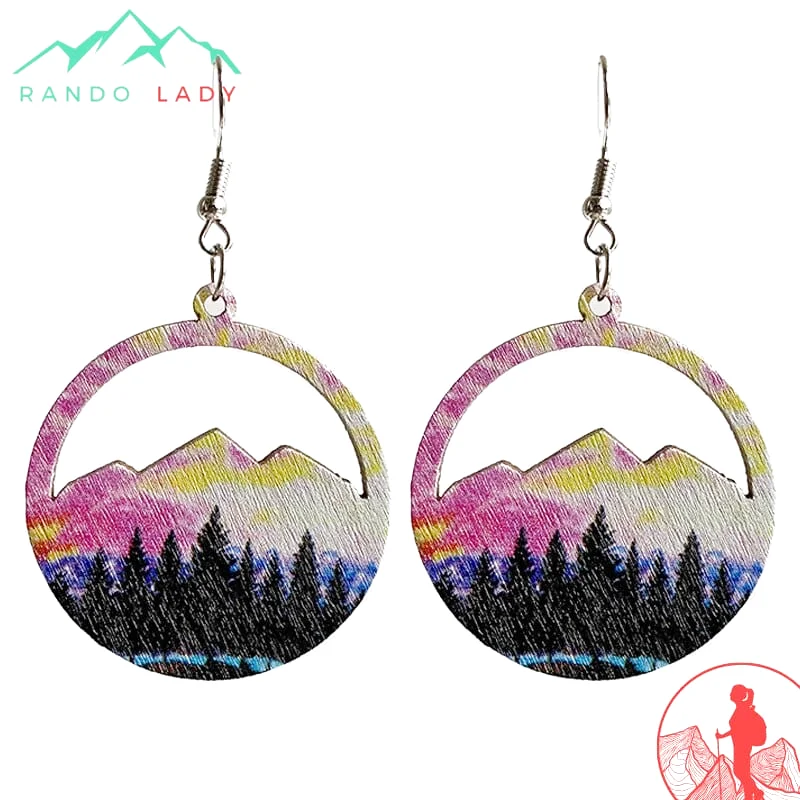 Boucle d'Oreille Montagne