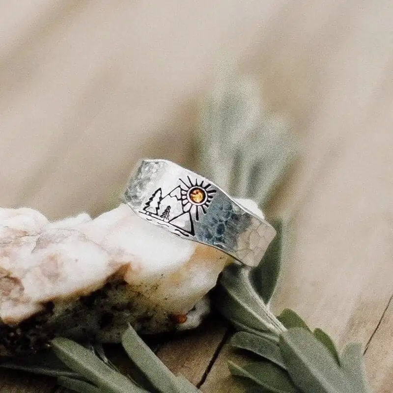Bague Montagne Pour Femme