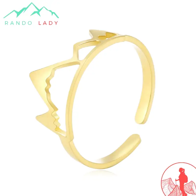 Bague Forme Montagne Pour Femme