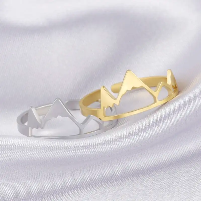 Bague Forme Montagne Pour Femme