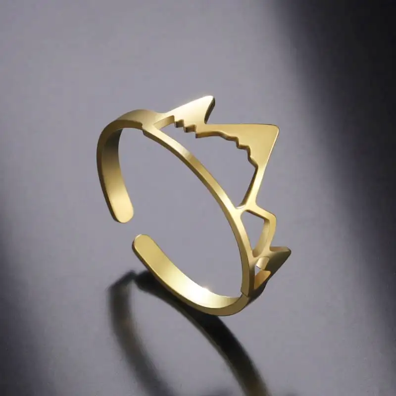 Bague Forme Montagne Pour Femme