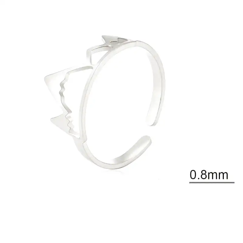 Bague Forme Montagne Pour Femme