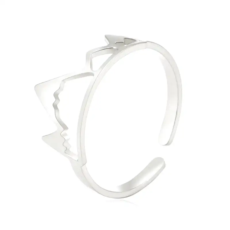 Bague Forme Montagne Pour Femme