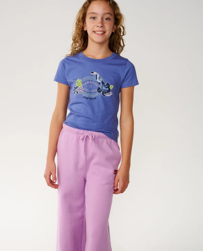 Surf Puff Wide Leg Track Pant Girl